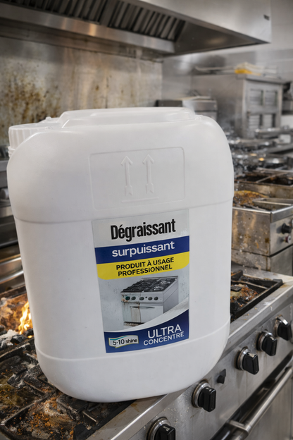 Dégraissant Surpuissant Ecoshine Bidon 5/10L