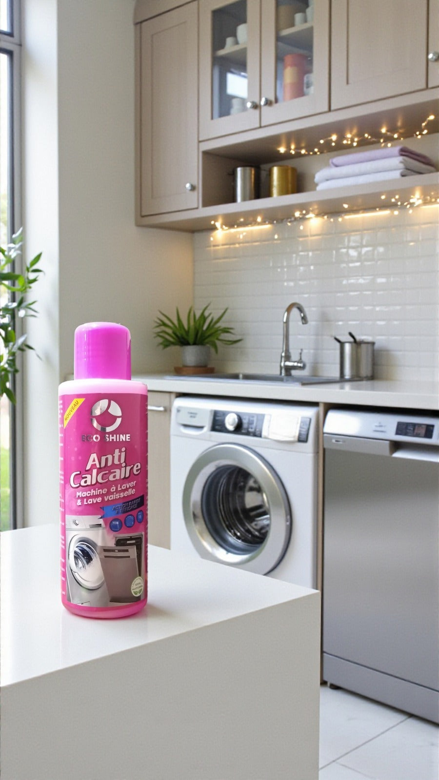 Anti-Calcaire Machine à Laver Ecoshine
