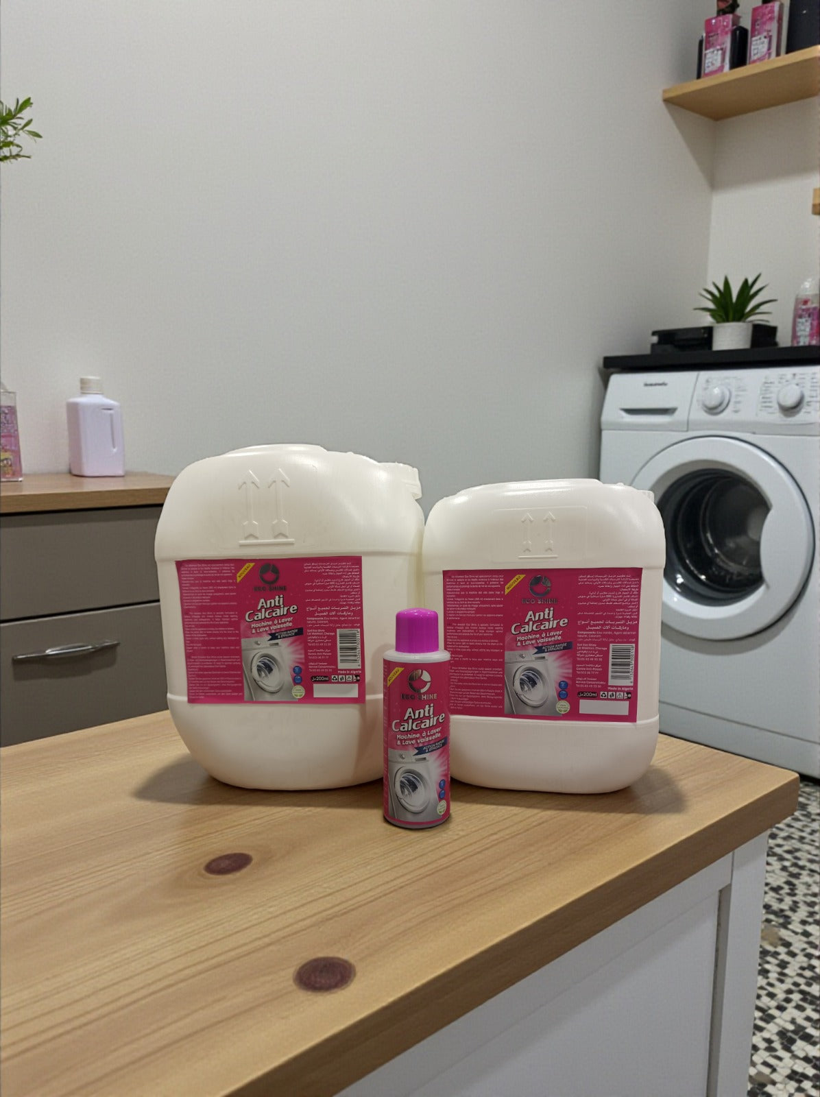 Anti-Calcaire Machine à Laver Ecoshine